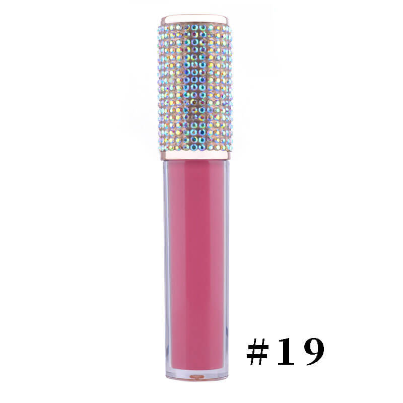 24-color Diamond Non-sticky matte liquid lipstick