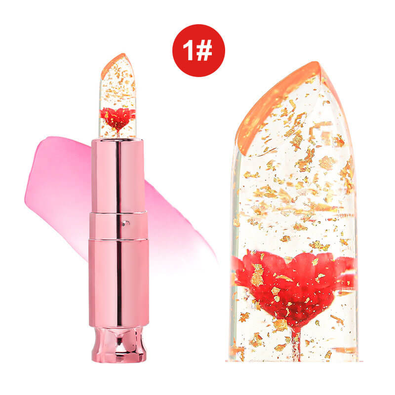 5-color Flower Thermochromic/ Color Chnage Lip Balm