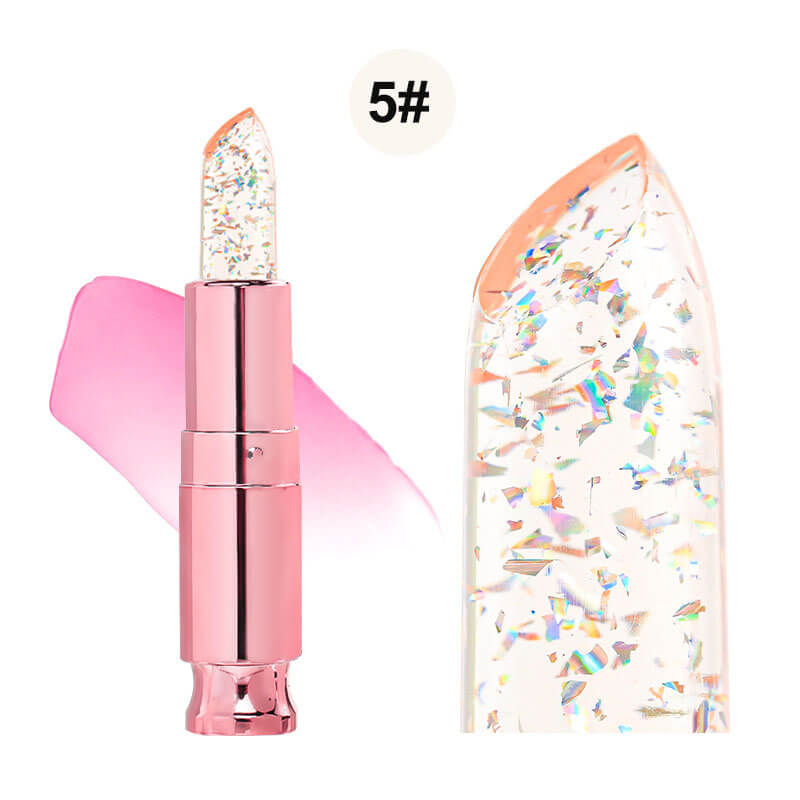 5-color Flower Thermochromic/ Color Chnage Lip Balm