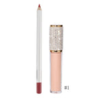 20-color Lip Set for Diamond Lipstick & Lip Liner