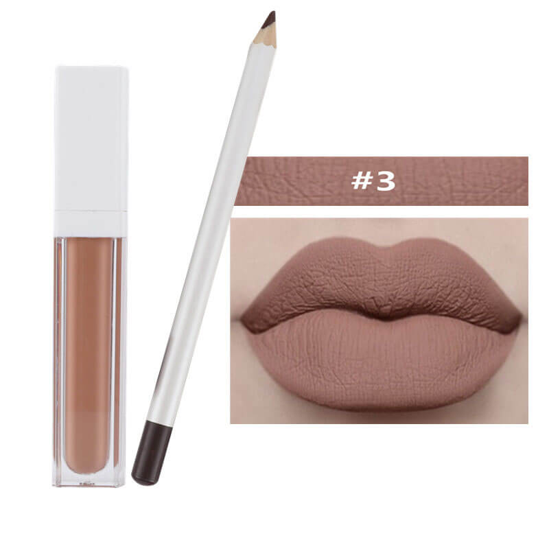 21-color Lip Set for Lipstick & Lip Liner