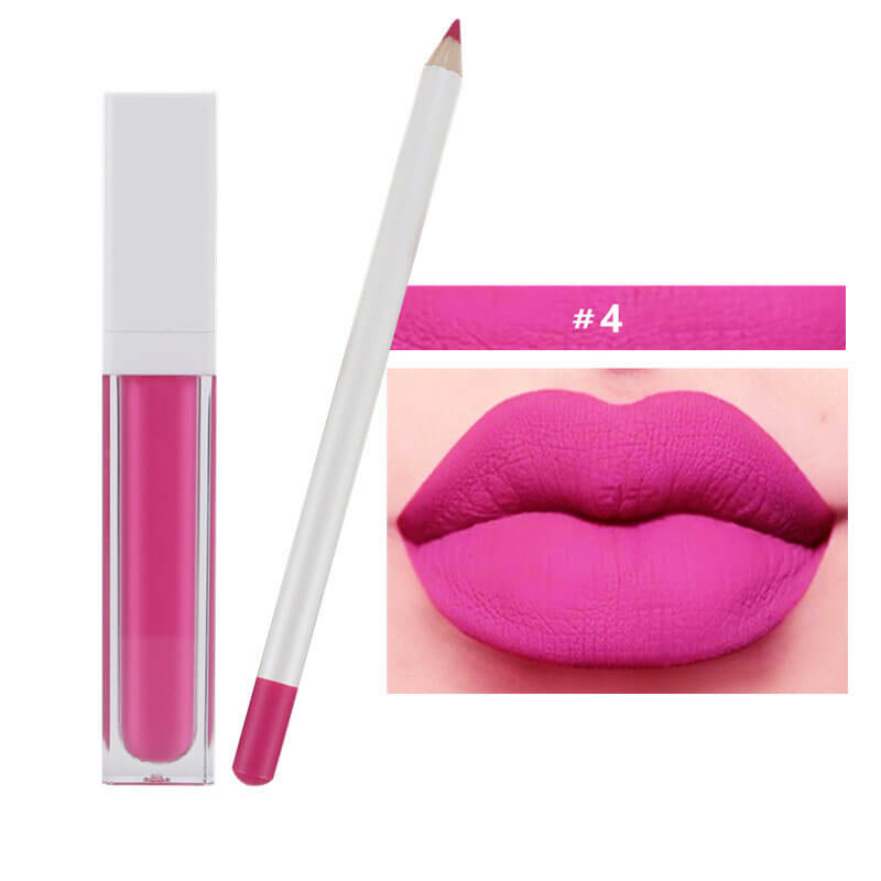 21-color Lip Set for Lipstick & Lip Liner