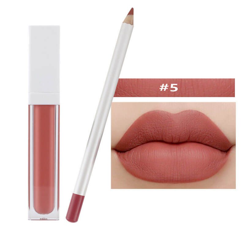 21-color Lip Set for Lipstick & Lip Liner