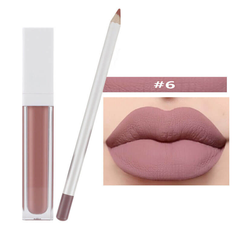 21-color Lip Set for Lipstick & Lip Liner