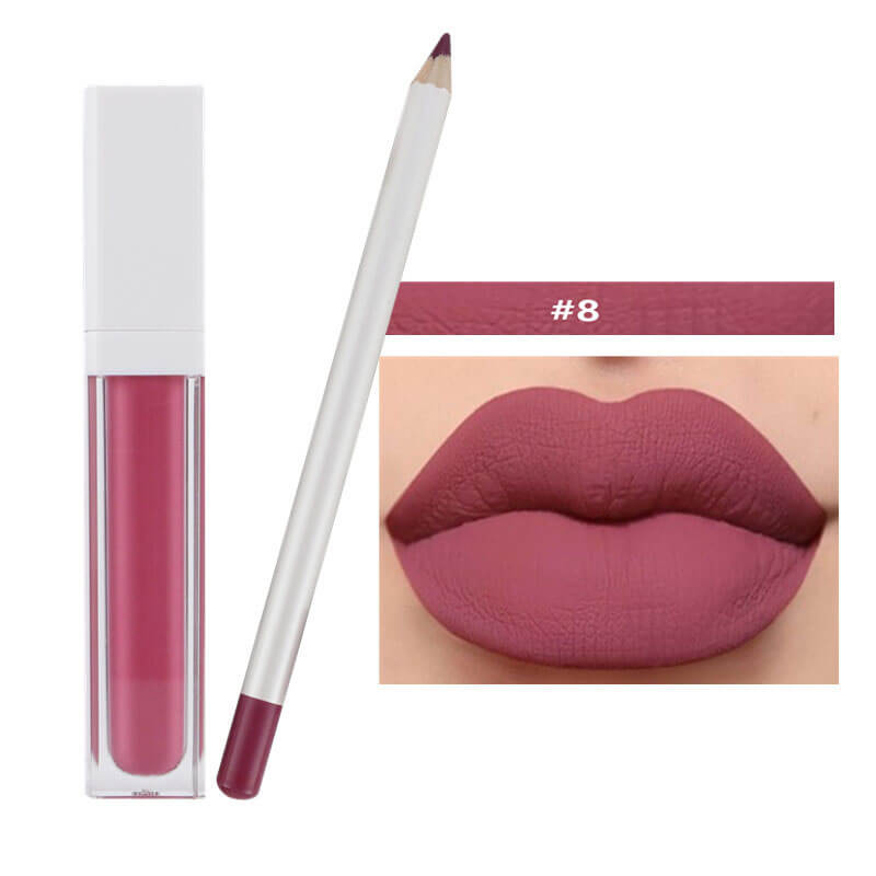 21-color Lip Set for Lipstick & Lip Liner