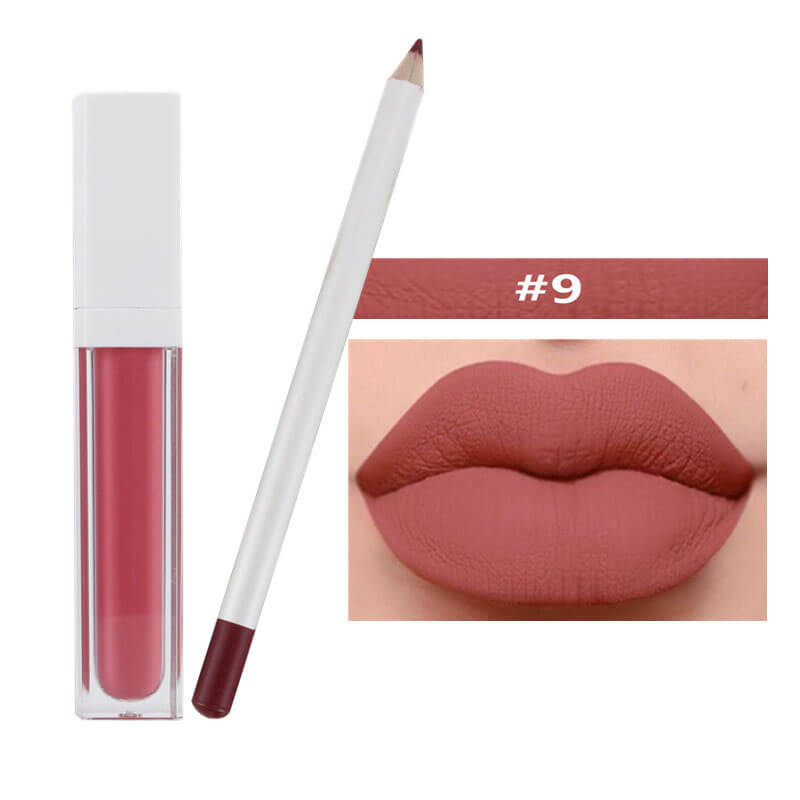 21-color Lip Set for Lipstick & Lip Liner