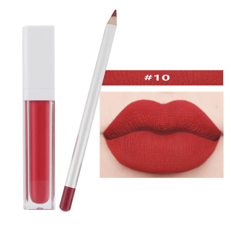 21-color Lip Set for Lipstick & Lip Liner