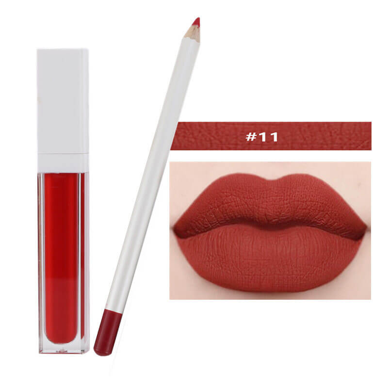 21-color Lip Set for Lipstick & Lip Liner