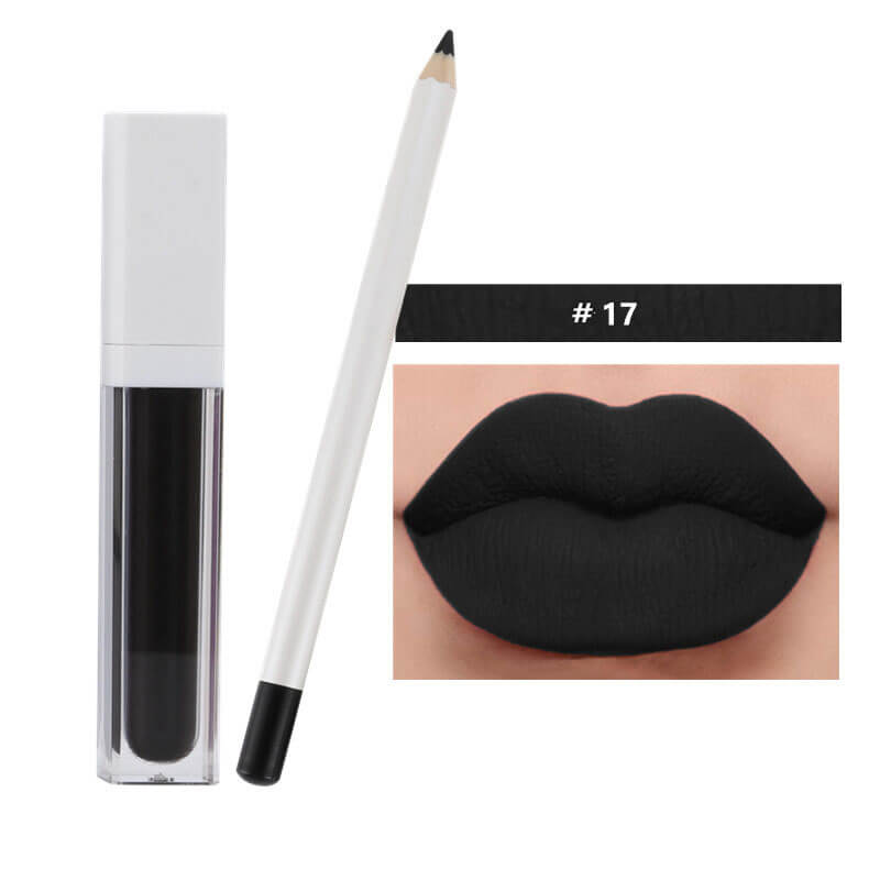 21-color Lip Set for Lipstick & Lip Liner