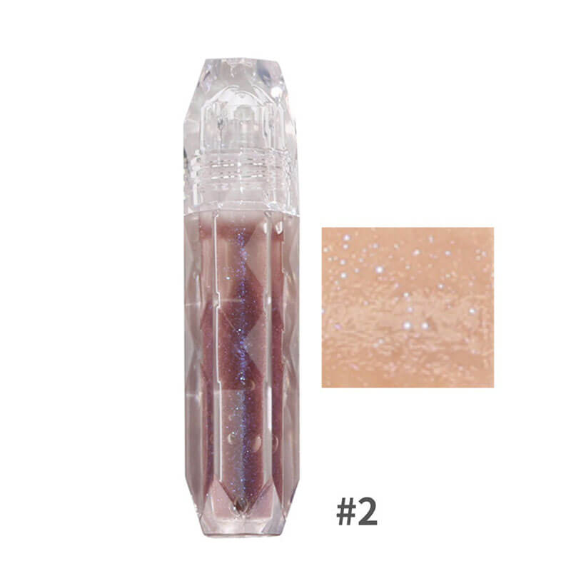 14-color Mirror Lip Gloss with Rhumbatron Tube