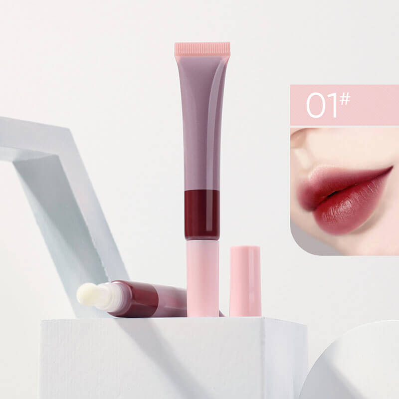 10-color Squeeze Tube Lip Gloss (Cream)