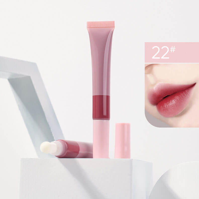10-color Squeeze Tube Lip Gloss (Cream)