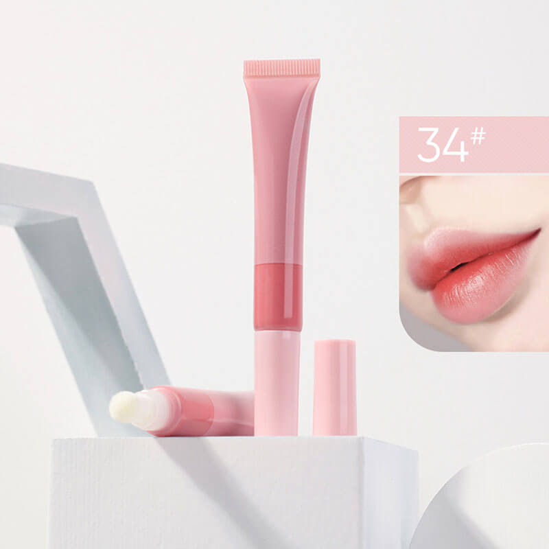 10-color Squeeze Tube Lip Gloss (Cream)