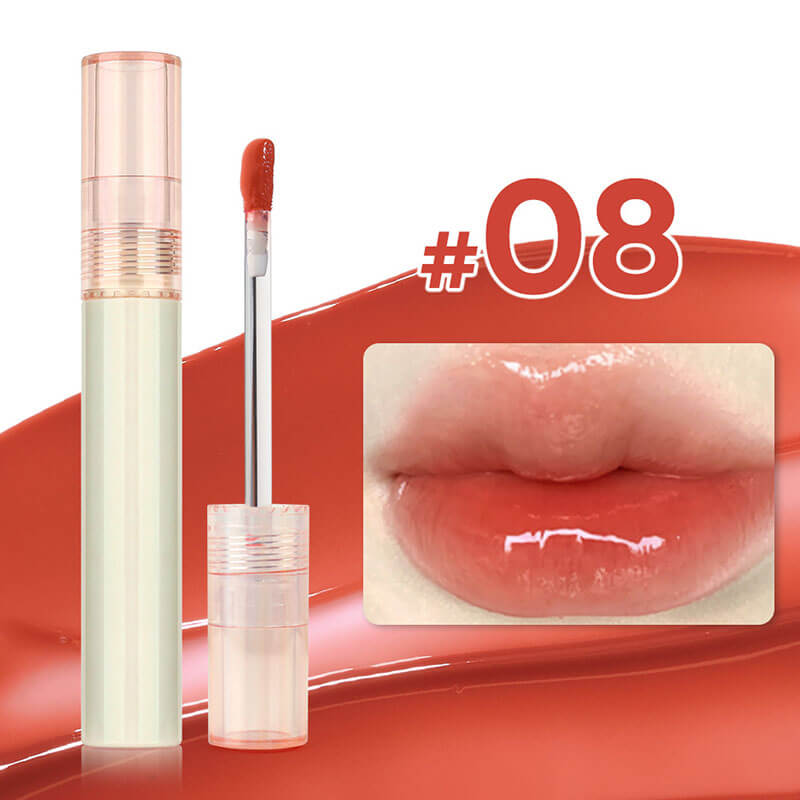 13-color Water-Polished Glass Jelly Lip Gloss