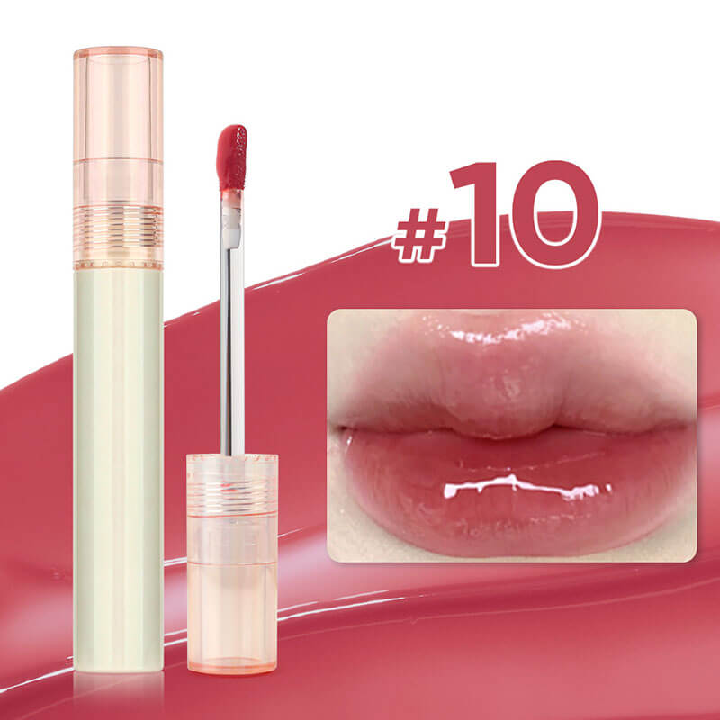 13-color Water-Polished Glass Jelly Lip Gloss