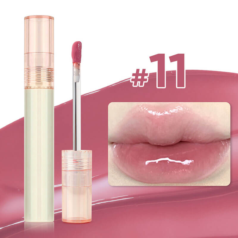 13-color Water-Polished Glass Jelly Lip Gloss