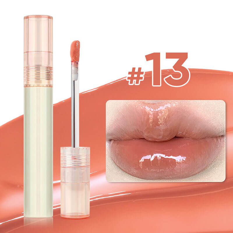 13-color Water-Polished Glass Jelly Lip Gloss