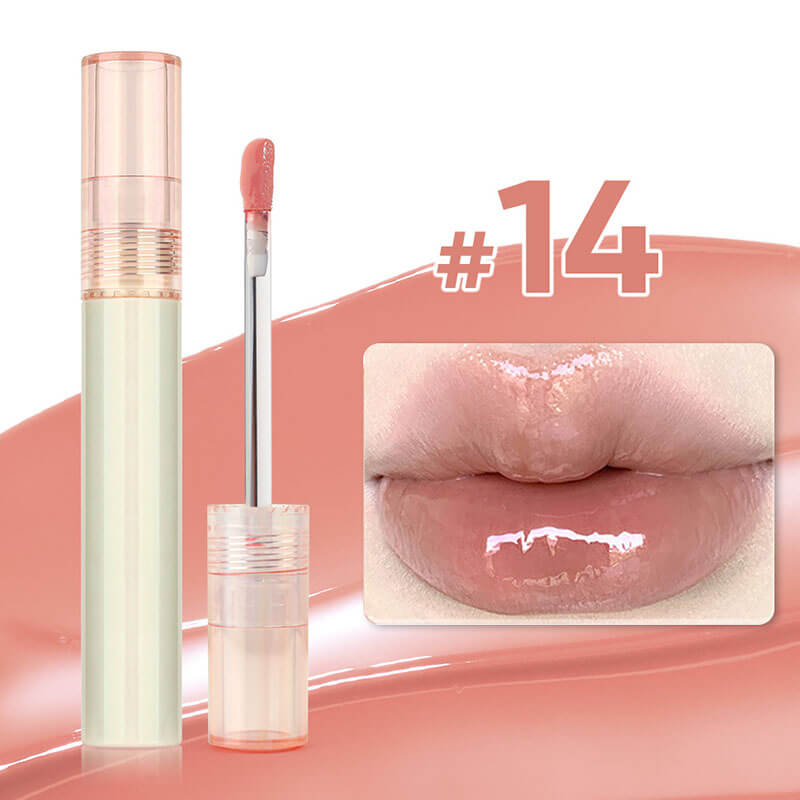 13-color Water-Polished Glass Jelly Lip Gloss
