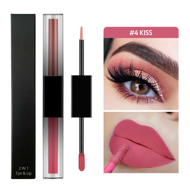 5-color 2-in-1 Liquid Lipstick & Liquid Eyeshadow