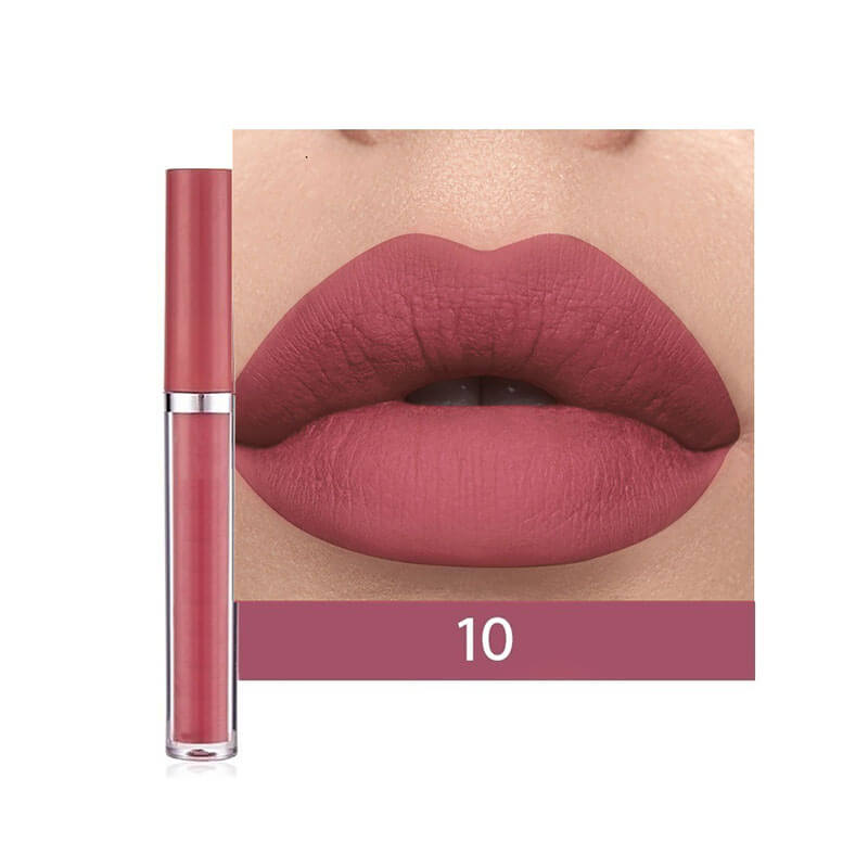 12-color Matte  Liquid Lipstick