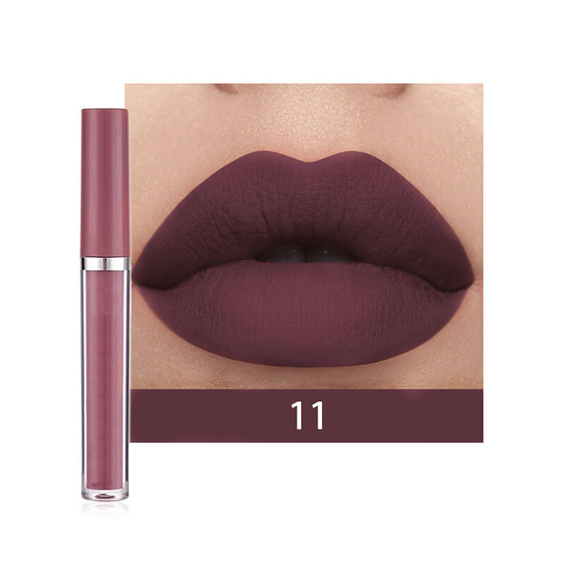 12-color Matte  Liquid Lipstick