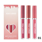 4-color Lip Set Three-piece Liquid Lipstick
