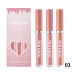 4-color Lip Set Three-piece Liquid Lipstick