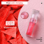 13-color Transparent Water-drop Square Tube Temperature-changing Lip Oil