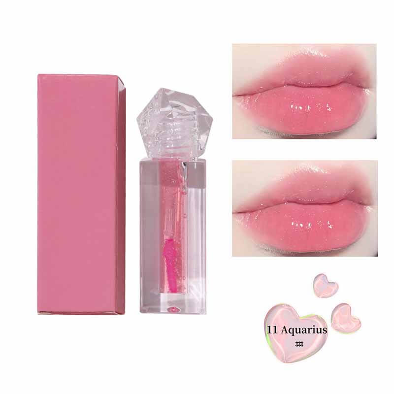 12-Color Color-changing Lip Oil (12 Zodiac Signs)