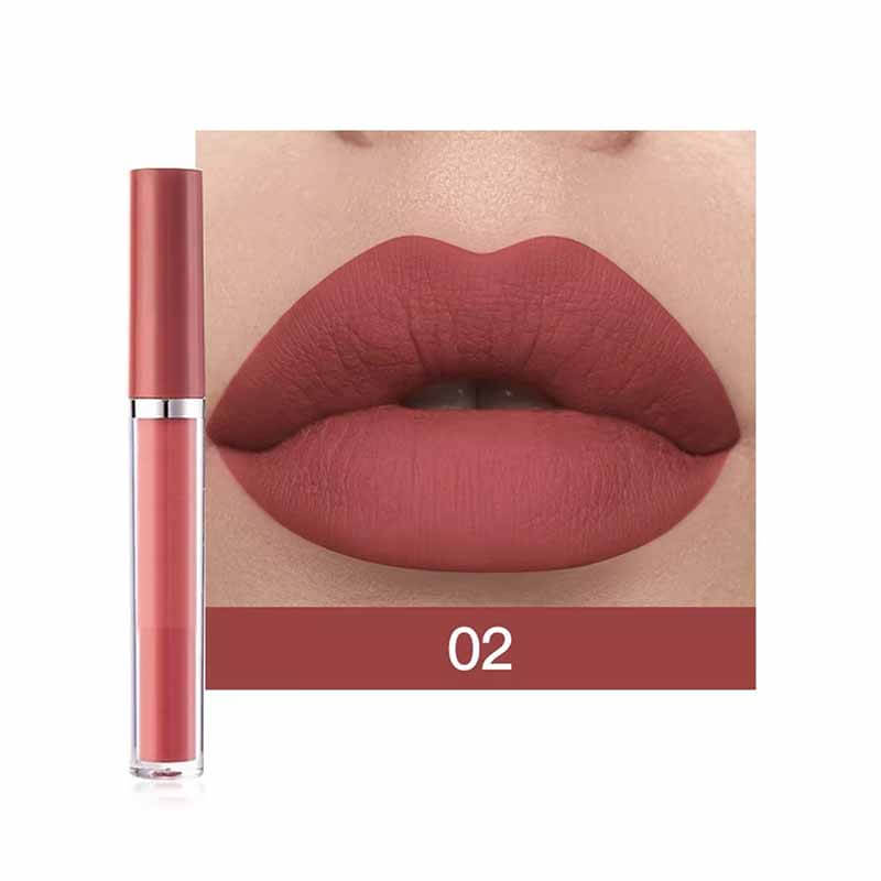 12-color Matte Liquid Lipstick