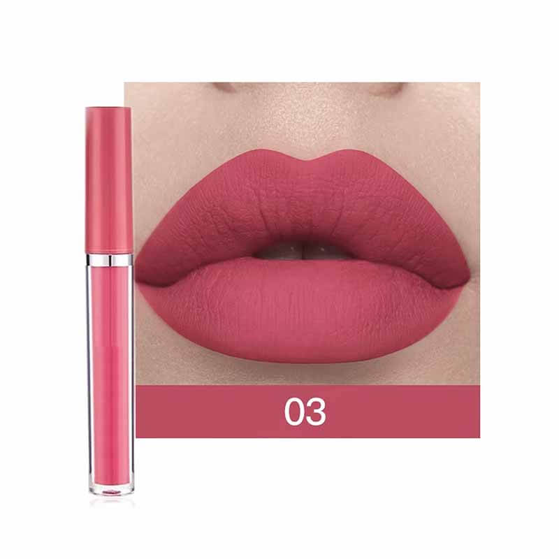 12-color Matte Liquid Lipstick