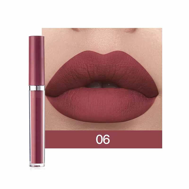 12-color Matte Liquid Lipstick