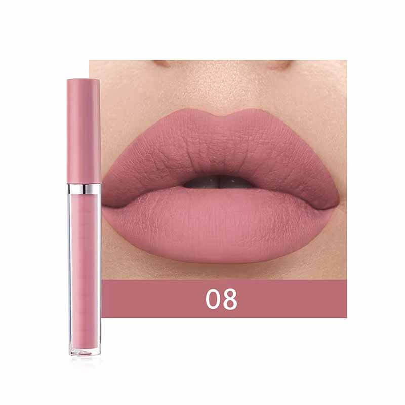 12-color Matte Liquid Lipstick