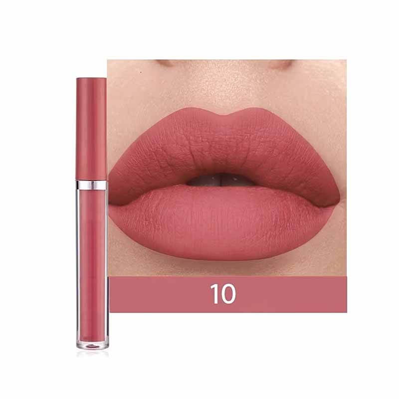 12-color Matte Liquid Lipstick