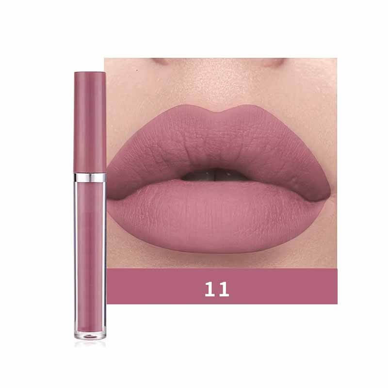 12-color Matte Liquid Lipstick