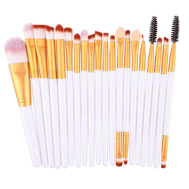15-type of 20PCS Makeup Brushes Set