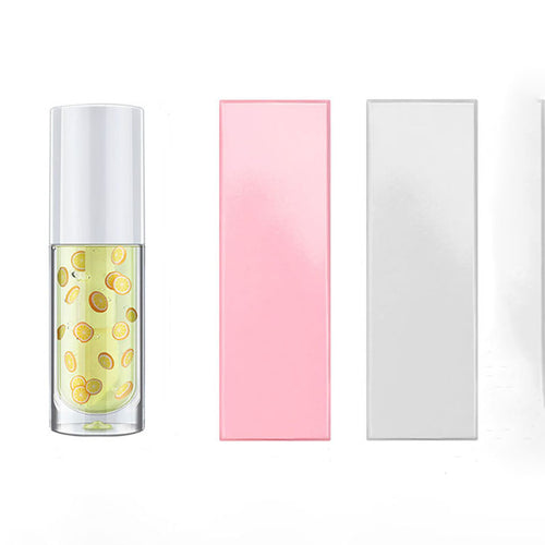 16-color Big brush Chubby tube fruit Vegan Clear Lip Oil